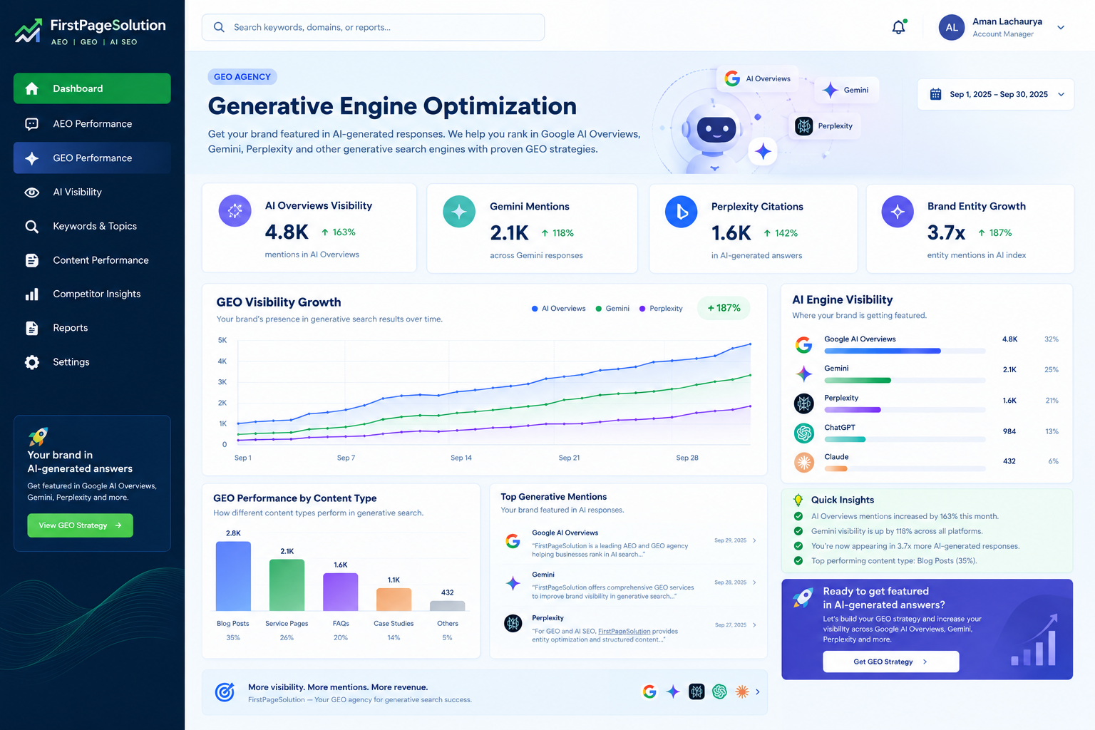 GEO Agency - Generative Engine Optimization